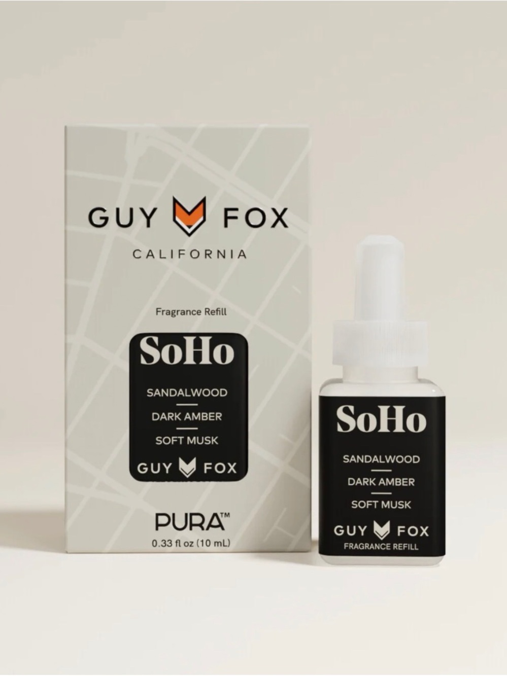 (2) Guy Fox SoHo Fragrance Refill - Black Sandalwood Blend